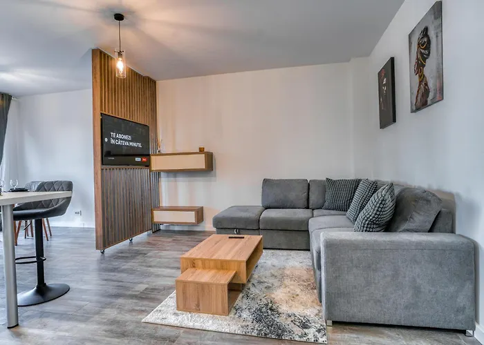 דירה Modern 1br Parcului Hideaway *