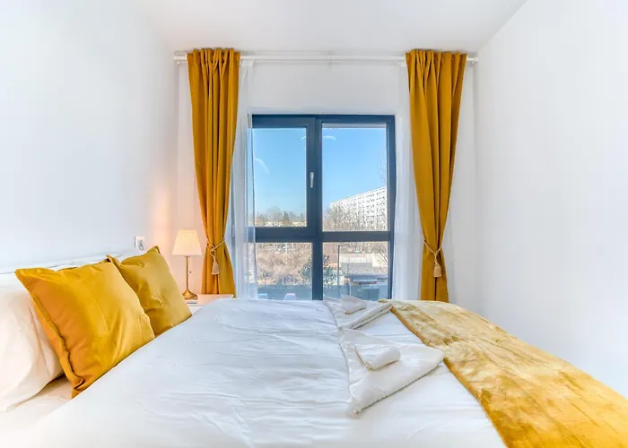 Modern 1br Parcului Hideaway Apartament Bucureşti