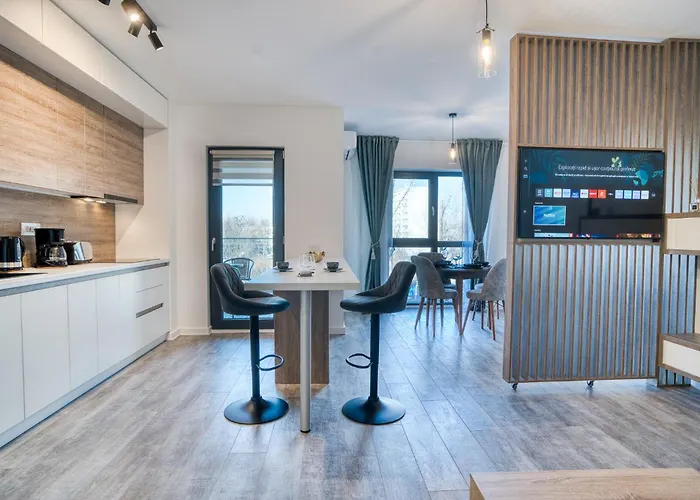 Lejlighed Modern 1br Parcului Hideaway *